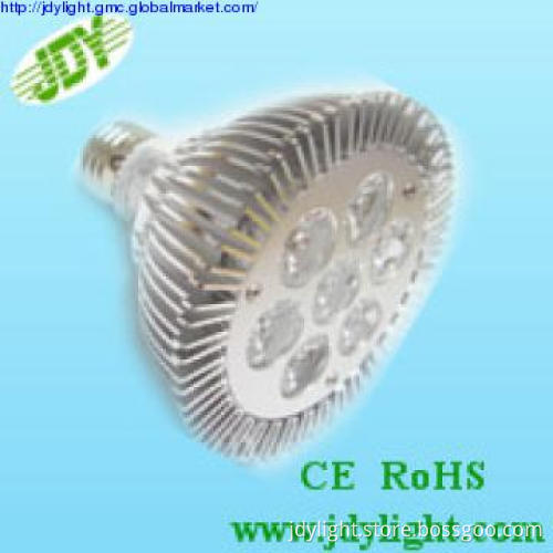 Super bright 30degrees PAR30 LED par light 7W